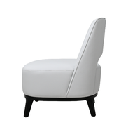 Fauteuil de réception d'hôtel contemporain, fauteuil d'appoint individuel pour salon d'affaires