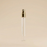 Tragbarer Nachfüllbarer 15ml 20ml Runder Glas-Parfümzerstäuber Anpassbare Farbe Matt & Transparent Pumpzerstäuberflasche mit Individualisierbarem Logo