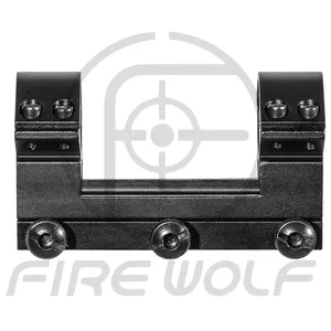 Lửa Sói 25.4mm <span class=keywords><strong>1</strong></span> "Vòng kép cấu hình cao xem qua 20 mm Weaver <span class=keywords><strong>Picatinny</strong></span> phạm vi gắn kết - Product Image 5