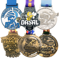 Medalla Personalizada para Maratón Nocturno de Mwanza, 5K Donut, 10K Diamond, Medallones Metálicos, Artesanía Deportiva, Medallas y Trofeos Personalizados