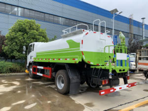 รถกวาดถนนและรถบรรทุกน้ำ Sinotruk HOWO 4x2 8000 ลิตร 8 ลูกบาศก์เมตร - Product Image 5