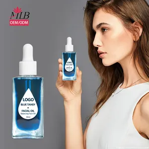 Marque privée Blue Tansy Huile essentielle pour le visage Biologique Naturel Apaisant Équilibrant Éclat Soin de la peau Blue Tansy Oil