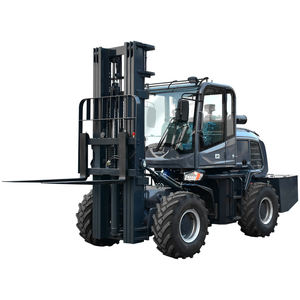 Montacargas Todoterreno para Uso en Ingeniería de Construcción, Montacargas Diésel de Alta Potencia para Trabajo Pesado con Neumáticos Todoterreno, Herramienta de Elevación de <span class=keywords><strong>3</strong></span> Toneladas - Product Image 5