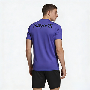 カスタム熱転写レトロメンズサッカーユニフォームセットOEMサービスロゴ速乾性半袖サッカークラブ大人用 - Product Image 4