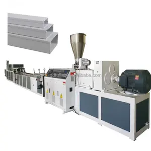 PVC wpc profile machine for cable channel and window door frame production