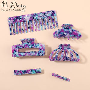 Trépied à cheveux, peigne, pince, clips pour cheveux, Massage pour coiffure, écologique, tendance européenne - Product Image 1