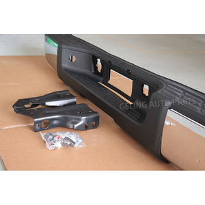 Parachoques Trasero Negro Sin Orificios Para Sensores de Aparcamiento Para Chevrolet Chevy Silverado/GMC Sierra <span class=keywords><strong>1500</strong></span> 2007 2008 2009 2010 2011 2012 2013 - Product Image 6