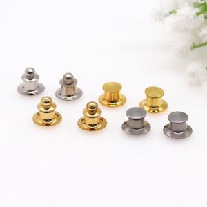 Wholesale Enamel <b>Pin</b> Clasp Deluxe Clutch Tie Tack Clutch Spring Clutch for Badge - Product Image 3