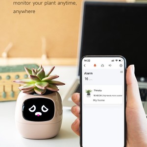 Pot de fleurs intelligent avec contrôle WiFi par application, capteur intégré, pour la <span class=keywords><strong>d</strong></span>écoration de la maison, du bureau et du <span class=keywords><strong>jardin</strong></span> <span class=keywords><strong>intérieur</strong></span> - Product Image 1