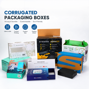 Emballage en carton ondulé rigide multi-industriel avec impression quadricolore personnalisée FX pour produits de vente au détail - Product Image 6