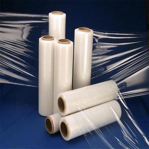 포장 <span class=keywords><strong>LDPE</strong></span> 부드러운 불투명 스트레칭 수축 포장 롤 미네랄 워터 및 맥주 캔 음료 포장용 반투명 필름 - Product Image 1