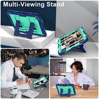 Housse de tablette robuste et résistante, grand support pliable pour Samsung Galaxy Tab A11 Plus A9 Plus 11 pouces, directement de l'usine