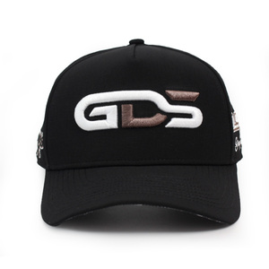 High Quality Golf Performance Baseball <b>Hat</b> Cap Laser Cut Perforated Water Repellent Snapback <b>Waterproof</b> <b>Hats</b> With Custom logo - Product Image 3