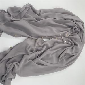 ラインストーンストーンムスリムヘビーシフォンインスタントイスラムスカーフアバヤヒジャーブヴィンテージクリスタル売れ筋マレーシア女性マルチカラー - Product Image 2