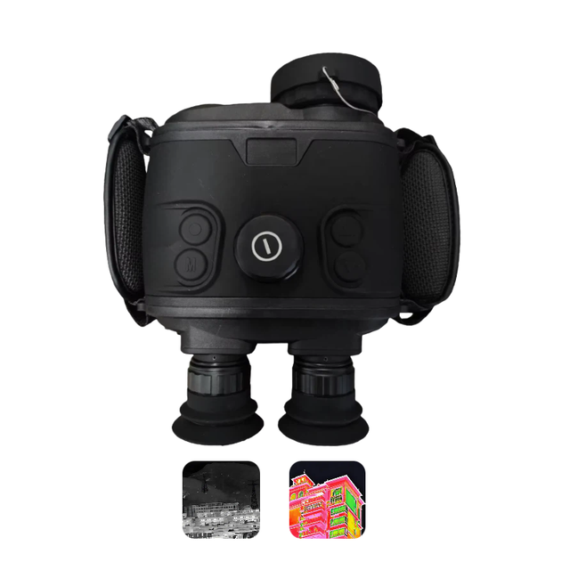 Fusion Goggles 640*512 Enhanced Night Vision Thermal Imaging 50mm Infrared Lens Handheld 640*512 Fusion Night Vision Goggles