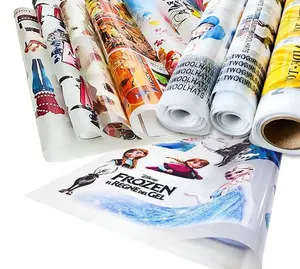 Customized Design Dtf pet film Transfer Printing Fabric Heat Transfer Printing T-Shirt Clothing Logo