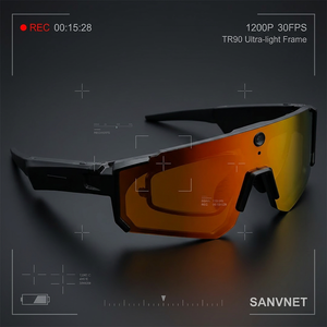 Gafas Inteligentes SANVNET SNT SOLIS 2026, Gafas de Sol Deportivas para Ciclismo al Aire Libre para Hombre y Mujer, con Grabación de Video y Audio - Product Image 2