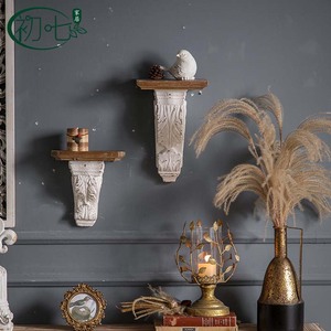 Yan Yujia <b>Wall</b> Mounted Shelf Resin Relief Decorative Rectangle <b>Display</b> For Wedding Home Decor - Product Image 3