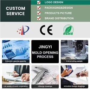 Organizador de Joyas Multifunción Giratorio de 360 Grados, Caja de Almacenamiento Portátil de 4 Capas con Espejo Hecho de Plástico Duradero - Product Image 6