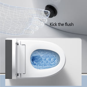 電源不要 スマートトイレ バスルーム インテリジェント トイレ ビデ 便器 洗浄機能付き - Product Image 5