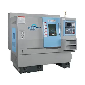 ماكينة مخرطة معدنية صغيرة CNC PRECISION CK36L عالية الدقة بسطح مائلة