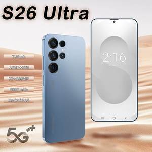 Điện thoại thông minh S26 Ultra 5G chính hãng, chất lượng cao, hệ điều hành <span class=keywords><strong>Android</strong></span> 15, màn hình HD 7.3 inch, camera selfie 108MP, bộ nhớ 16GB+1TB, sạc nhanh 100W, tiếng Tây Ban Nha - Product Image 4