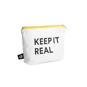 Chuyên Nghiệp Tùy Chỉnh DuPont Giấy Zipper Bag Mini Coin Purse Tyvek Ví