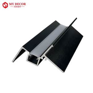 Profilé en aluminium extrudé moderne pour décoration de plafond, garniture à joint invisible <span class=keywords><strong>avec</strong></span> <span class=keywords><strong>canal</strong></span> LED - Product Image 3