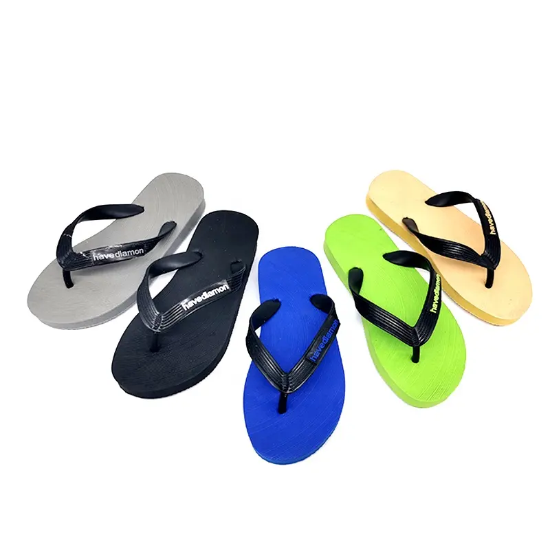 Durable Custom Logo Shoes Summer Flip Flop Footwear Manufacturing Flip Flops Slipper Strap Outdoor Slipper For Beach Ladies