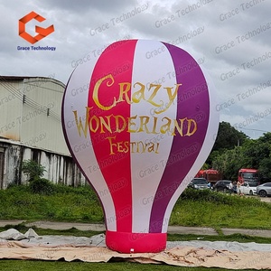 Pallone Pubblicitario Gonfiabile Personalizzato per Decorazioni Esterne, Pallone a Forma di <span class=keywords><strong>Mongolfiera</strong></span> Gonfiabile per <span class=keywords><strong>Volo</strong></span> - Product Image 3