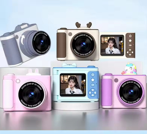 Factory Direct Supply High-quality Digital Camera MOS Children's Cartoon High-definition Camera Flip Screen Cameras <b>Gift</b> Choice - Product Image 4