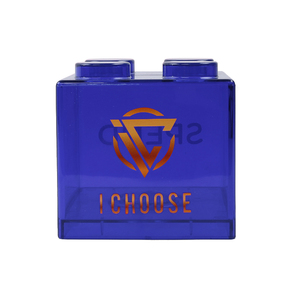 Alcancía con Forma de Caja, Personalizable con Logotipo, Bloque Transparente de PS para Monedas - Product Image 2