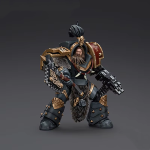 <span class=keywords><strong>Soldati</strong></span> in Vetro Dark Source Horus Rebellion Space Wolf Varadir Wolf Guard Group of Five 1:18 per Maternità - Product Image 3