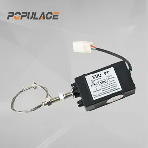 POPULATION XHQ-PT 24V 12V Arrêter Solénoïde Valve Moteur Carburant Arrêt Push Pull Solenoide XHQ-PT 24V 12V