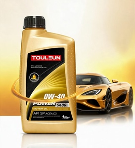Toulun API SP น้ำมันหล่อลื่นสำหรับรถยนต์เกรดสูงน้ำมันเครื่องเบนซินสังเคราะห์1L <span class=keywords><strong>0W40</strong></span> <span class=keywords><strong>B4</strong></span>/<span class=keywords><strong>A3</strong></span> - Product Image 1