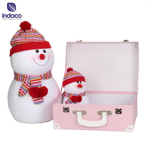 2026 best-selling high-quality handle drift gift box elegant gift box gray cardboard luggage wholesale - Product Image 1