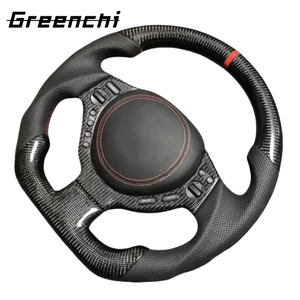 Venta Directa de Fábrica, <span class=keywords><strong>Volante</strong></span> Deportivo de Cuero Perforado y Fibra de Carbono para Nissan GTR 85, <span class=keywords><strong>Sin</strong></span> Airbag - Product Image 2