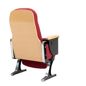 Silla de Auditorio Hechuang Poetry P606-26 Roja con Mesa para Teatro, Sala de Conferencias, Cine - Product Image 1
