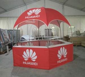 Kiosque promotionnel portable en vente chaude, 3*3*2.6m, tente dôme publicitaire - Product Image 1