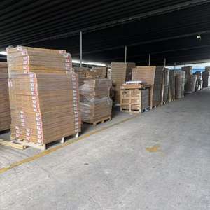 Porte d'entrée contemporaine en bois massif de style américain Portes d'entrée principale en bois pour armoire de cuisine Salle à manger Robinet en résine - Product Image 4