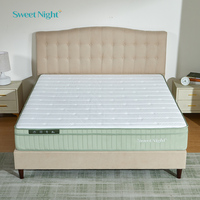Hochwertige Hybrid-Memory-Foam-Matratze mit Taschenfederkern 25cm Dick Orthopädische Unterstützung für Krankenhaus und Schlafzimmer 15 Jahre Garantie