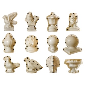 Moldes de Plástico para Estatuas de Leones de Cemento y Hormigón, Molde Prefabricado para Estatuas de Jardín para Decoración de Patio - Product Image 1