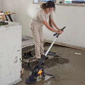 Ponceuse portative sans poussière à grain grossier pour le plâtrage des murs en mortier et les sols en béton, machine ZX16, raboteuse murale motorisée ZX16 - Product Image 2