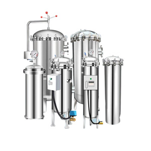 Filtre industriel en acier inoxydable Guang Xiangyu 20 30 40 10 pouces 5 cœurs sur mesure pour la purification de l'huile hydraulique et des eaux usées - Product Image 2