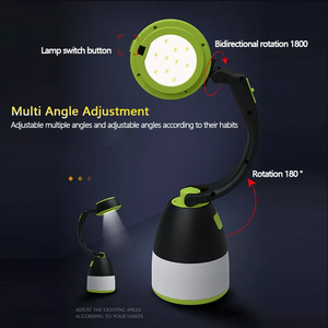 Linterna LED 3 en 1 de Alta Potencia para Camping y Emergencias al Aire Libre, Recargable por USB - Product Image 5