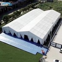Tente d'extérieur de luxe 20x30m tentes de mariage marocaines pour 200 personnes articles tendance tentes en aluminium