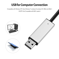 115cm longueur USB vers DMX Interface Adaptateur LED DMX512 Studio Ordinateur PC tête mobile lumière Scène Éclairage Contrôleur Gradateur