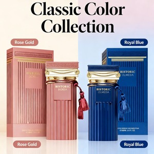 Set de Perfumes con Diseño Art Deco, Colección Exclusiva para Amantes del Perfume, Aroma Floral Sensual Intenso para Citas Nocturnas, Marca <span class=keywords><strong>Privada</strong></span> OEM 100ml - Product Image 2