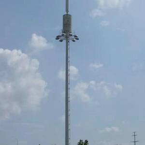 25M 150km/h Windbeständiger Einrohr-Turm - Stahlturm für 5G-Basisstationen & Urbane Telekommunikation - Product Image 4