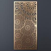 Décoration murale en métal élégante, tendance moderne, personnalisée, pour projets d'aménagement intérieur de luxe, faite à la main, avec revêtement en poudre